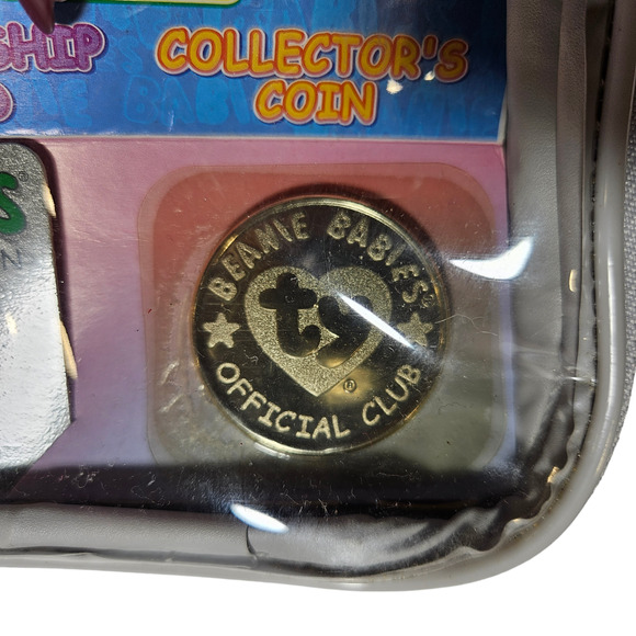 Ty Platinum Official Club Beanie Baby Bear Coin Membership Kit 1999 RETIRED NEW - Picture 7 of 7
